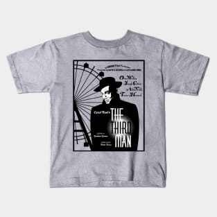 The Third Man Poster (V2) (Orson Welles) Kids T-Shirt